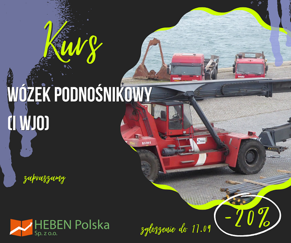 szkolenie wózek podnośnikowy