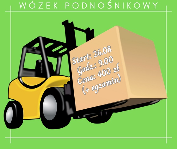 szkolenie na&nbsp;wózki widłowe