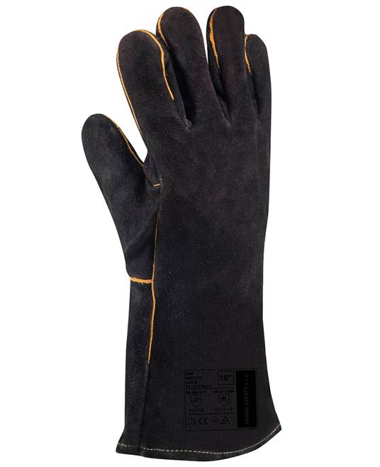 rekawice ochronne spawalanicze czarne